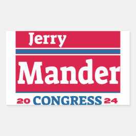 Jerry Mander Campaign Sticker