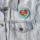 Jerry Mouse als Valentine Cupid Button (Beispiel)