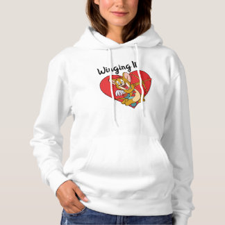 Jerry Mouse als Valentine Cupid Hoodie