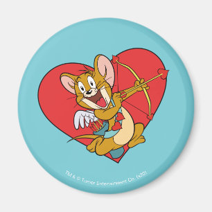 Jerry Mouse als Valentine Cupid Magnet