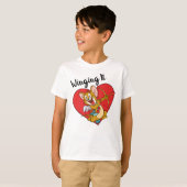 Jerry Mouse als Valentine Cupid T-Shirt (Vorne ganz)