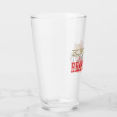 Jerry Mouse "Key to My Heart" Valentine Glas (Rechts)