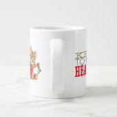 Jerry Mouse "Key to My Heart" Valentine Jumbo-Tasse (Rückseite)