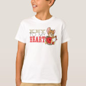 Jerry Mouse "Key to My Heart" Valentine T-Shirt (Vorderseite)