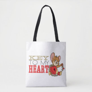 Jerry Mouse "Key to My Heart" Valentine Tasche