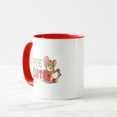 Jerry Mouse "Key to My Heart" Valentine Tasse (Vorderseite Links)