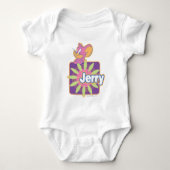 Jerry Neon Mouse Baby Strampler (Vorderseite)