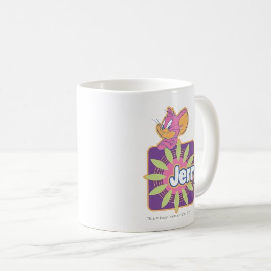 Jerry Neon Mouse Kaffeetasse (VorderseiteRechts)