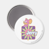 Jerry Neon Mouse Magnet (Vorderseite/Rückseite)