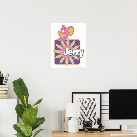 Jerry Neon Mouse Poster (Heimbüro)