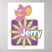 Jerry Neon Mouse Poster (Vorne)