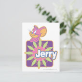 Jerry Neon Mouse Postkarte (Stehend Vorderseite)
