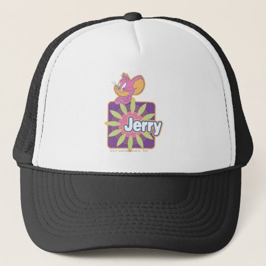 Jerry Neon Mouse Truckerkappe (Vorderseite)