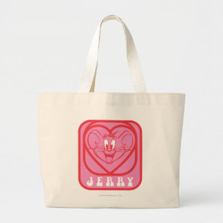 Jerry Pink Hearts Jumbo Stoffbeutel