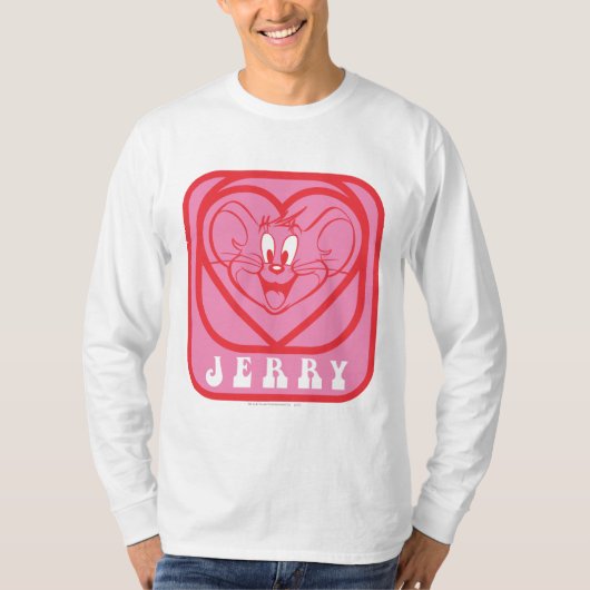 Jerry Pink Hearts T-Shirt (Vorderseite)