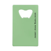 Jerry Rawlings, J.J. Rawlings, Präsident von Ghana Geldbeutel Flaschenöffner (Rückseite)