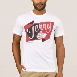 Jerry Red and Black Logo T-Shirt
