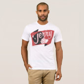 Jerry Red and Black Logo T-Shirt (Vorne ganz)