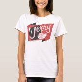 Jerry Red and Black Logo T-Shirt (Vorderseite)