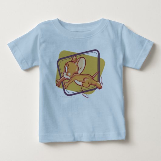 Jerry Running Scared Baby T-shirt (Vorderseite)