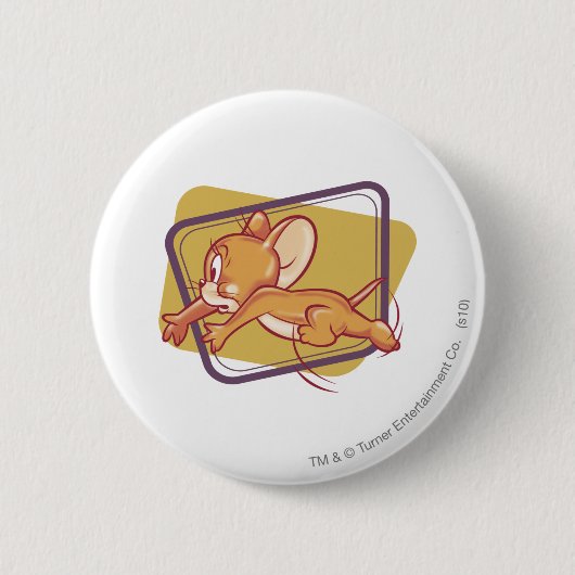 Jerry Running Scared Button (Vorderseite)