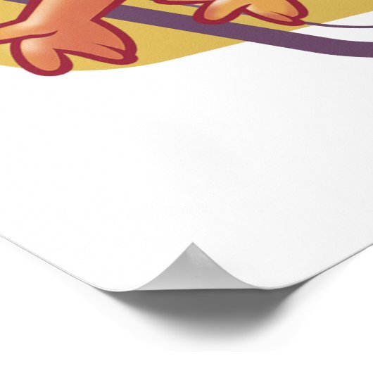 Jerry Running Scared Poster (Ecke)