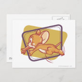 Jerry Running Scared Postkarte (Vorne/Hinten)