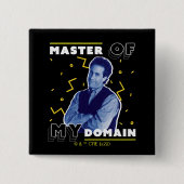 Jerry Seinfeld | Master of My Domain Button (Vorderseite)