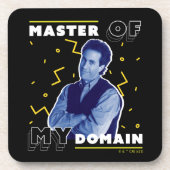 Jerry Seinfeld | Master of My Domain Getränkeuntersetzer (Vorderseite)