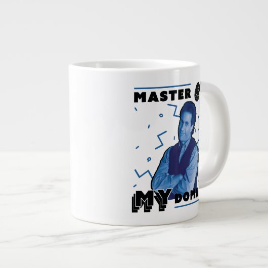Jerry Seinfeld | Master of My Domain Jumbo-Tasse (Vorderseite Rechts)