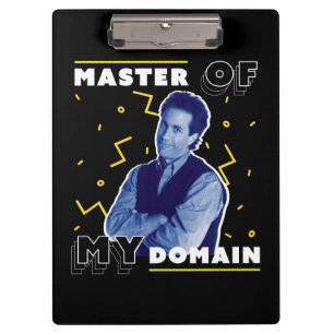 Jerry Seinfeld Master of My Domain Klemmbrett