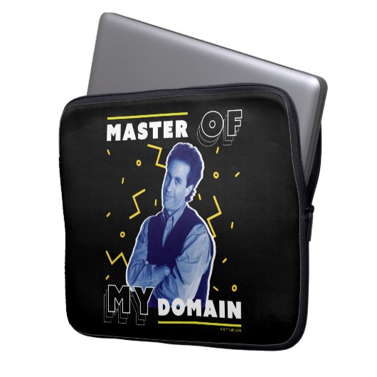 Jerry Seinfeld | Master of My Domain Laptopschutzhülle (Vorderseite Links)