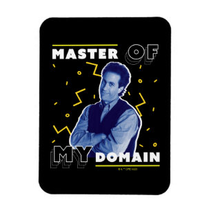 Jerry Seinfeld Master of My Domain Magnet