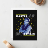 Jerry Seinfeld | Master of My Domain Mitteilungskarte (Vorderseite/Rückseite Beispiel)