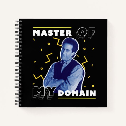 Jerry Seinfeld | Master of My Domain Notizblock (Vorderseite)