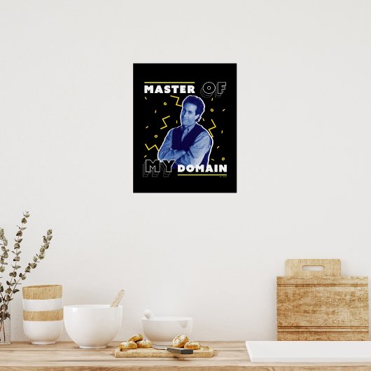 Jerry Seinfeld | Master of My Domain Poster (Küche)