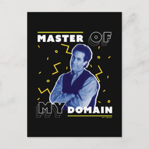 Jerry Seinfeld   Master of My Domain Postkarte
