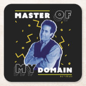 Jerry Seinfeld | Master of My Domain Rechteckiger Pappuntersetzer (Vorderseite)