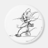 Jerry Side Sketch Magnet (Vorne)