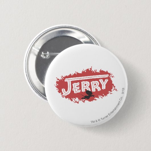 Jerry-Silhouette-Logo Button (Vorne & Hinten)