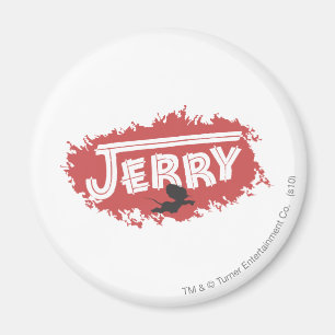 Jerry-Silhouette-Logo Magnet