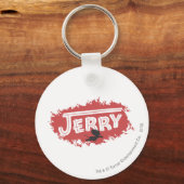 Jerry-Silhouette-Logo Schlüsselanhänger (Vorderseite)