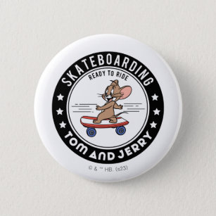Jerry Skateboarding - Reitbereit Button