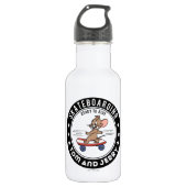 Jerry Skateboarding - Reitbereit Edelstahlflasche (Vorderseite)