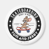 Jerry Skateboarding - Reitbereit Magnet (Vorne)