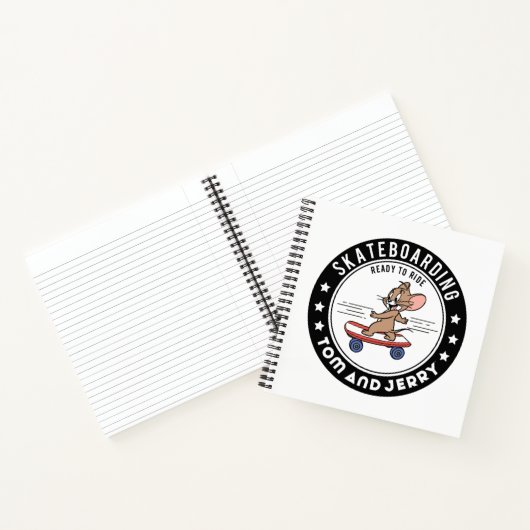 Jerry Skateboarding - Reitbereit Notizblock (Innenseite)