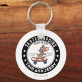 Jerry Skateboarding - Reitbereit Schlüsselanhänger (Vorderseite)