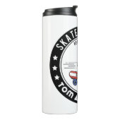 Jerry Skateboarding - Reitbereit Thermosbecher (Nach links gedreht)