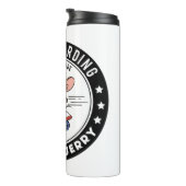 Jerry Skateboarding - Reitbereit Thermosbecher (Nach rechts gedreht)