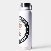 Jerry Skateboarding - Reitbereit Trinkflasche (Rückseite)